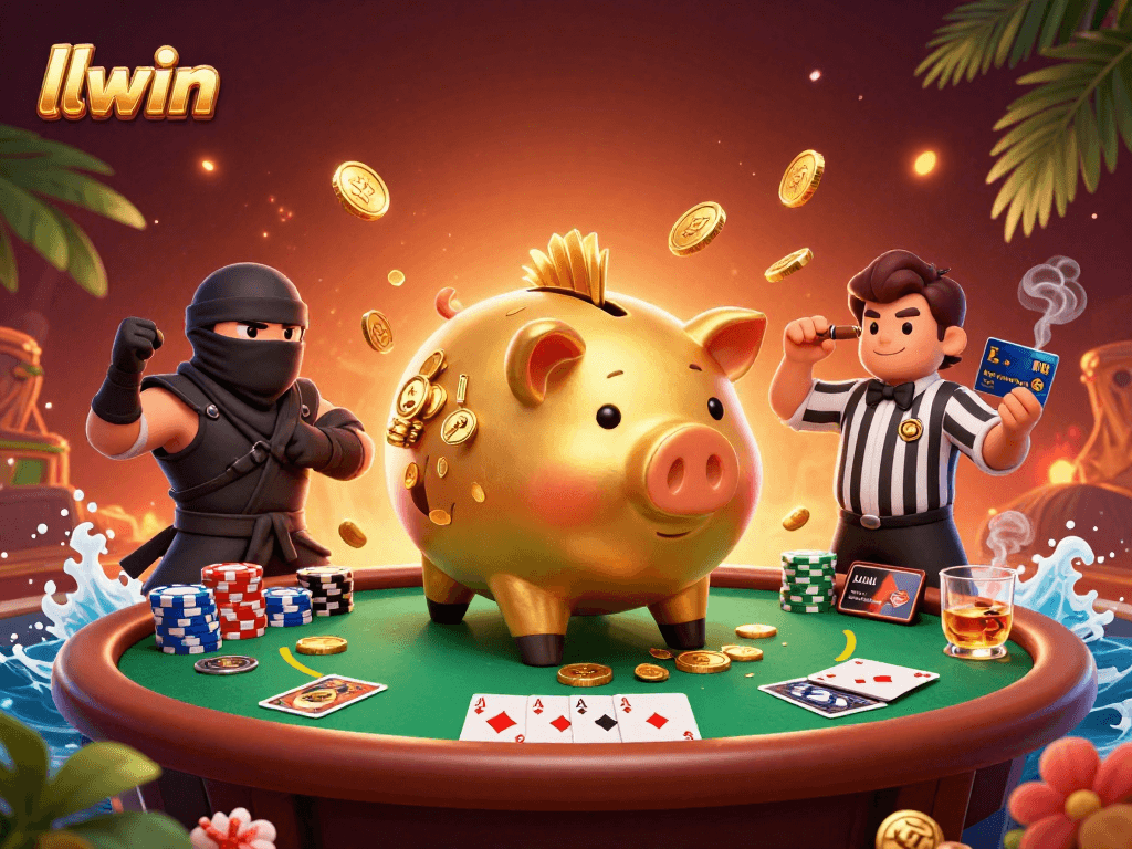 Engage in winning strategies at llwin with vibrant 3D cartoon casino action.