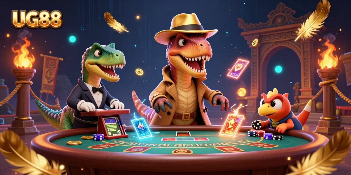Experience thrilling betting adventures at UG88 with dynamic characters and engaging casino elements.