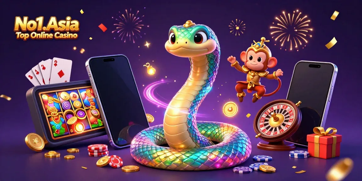 Experience the vibrant world of No1.Asia Top Online Casino with immersive gaming elements.