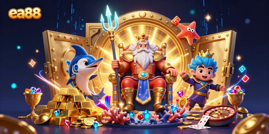 ea88 hòa mình vào nền văn hóa casino với cá kiếm samurai và ngọc quý rực rỡ
