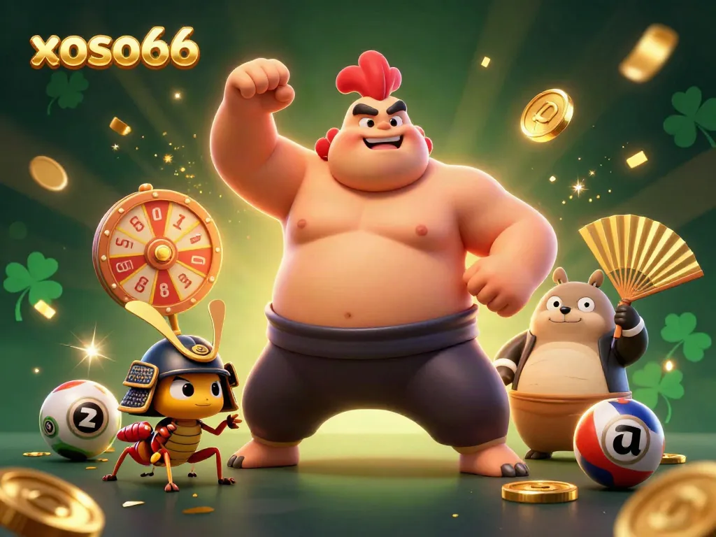 Experience thrilling winnings with xoso66's dynamic 3D gaming and lottery atmosphere filled with excitement.