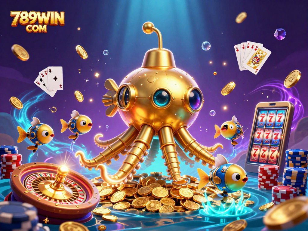 Experience thrilling wins at 789WIN COM with a 3D underwater casino adventure