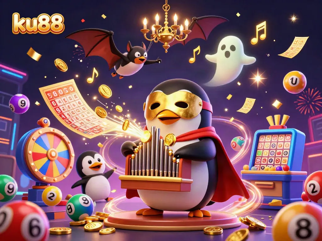 Win big at ku88 with an imaginative 3D scene showcasing casino fun and rewards.