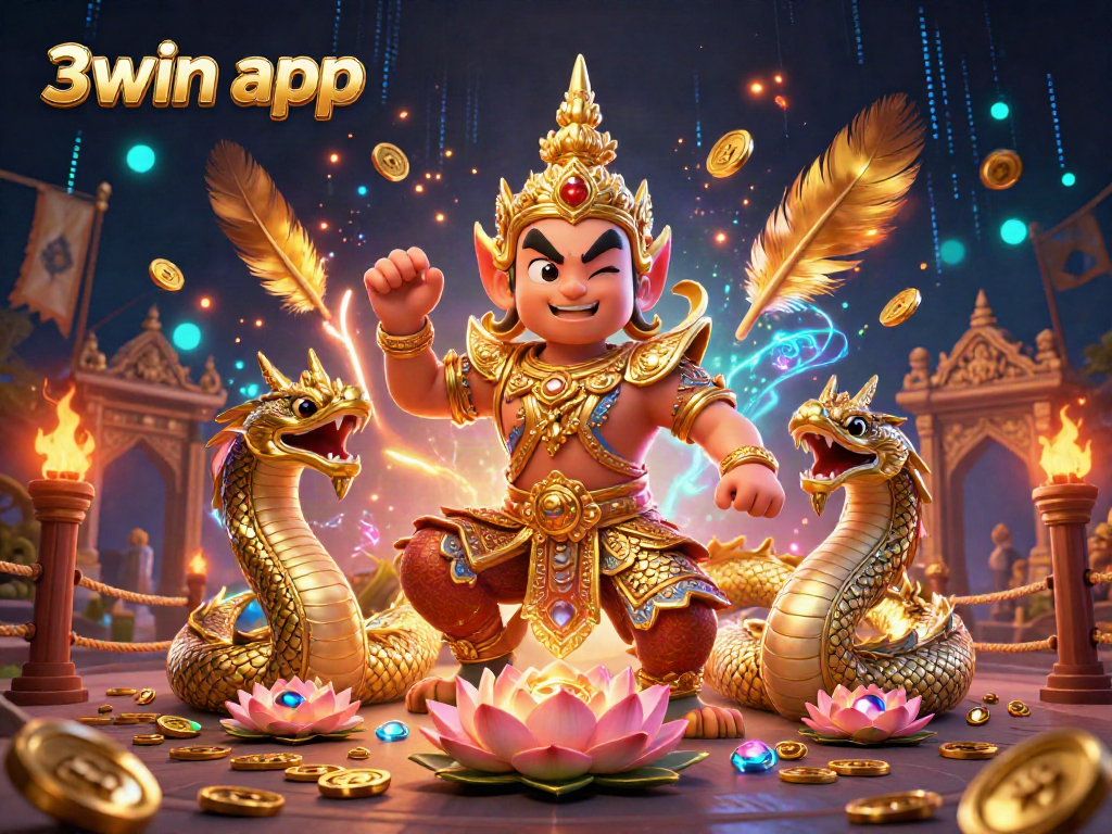 Engage with the thrilling world of 3win app featuring dynamic casino elements and vibrant characters.