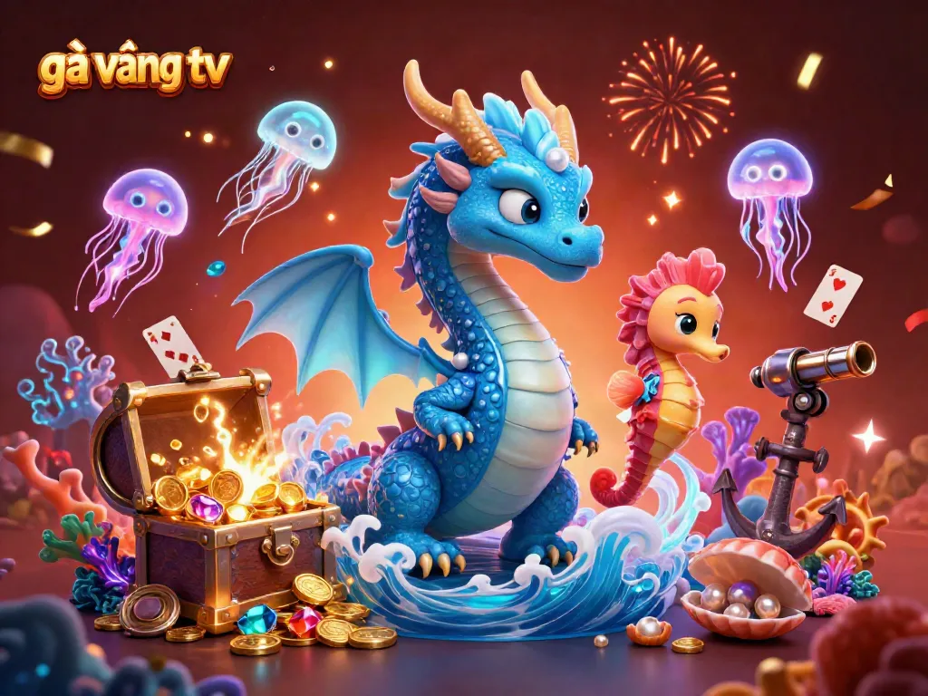 Experience thrilling excitement with gà vàng tv's vibrant casino scene featuring animated characters and dynamic elements.
